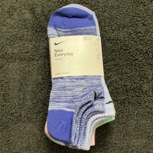 Nike Everyday Lightweight Socks - Blue, Pink, Green